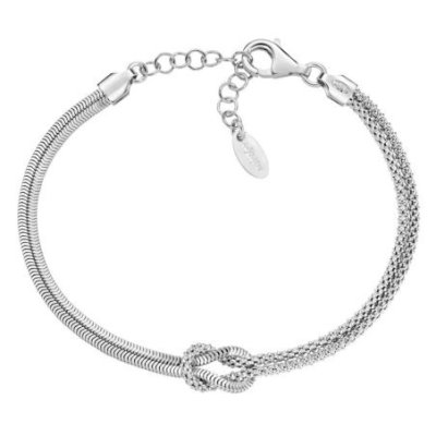 Amen - Bracciale Nodo D'Amore - Argento 925