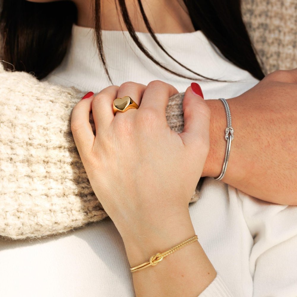 Amen - Bracciale Nodo D'Amore - Argento 925