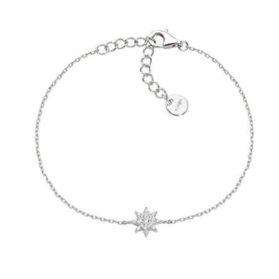 Amen - Bracciale Stella - Argento - Zirconi