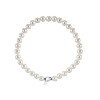 Damiani - Bracciale In Oro Bianco - Diamante - Perla