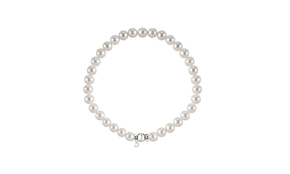 Damiani - Bracciale In Oro Bianco - Diamante - Perla