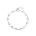 Rosato - Bracciale Morbido - Argento - Zirconia