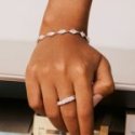 Rosato - Bracciale Morbido - Argento - Zirconia