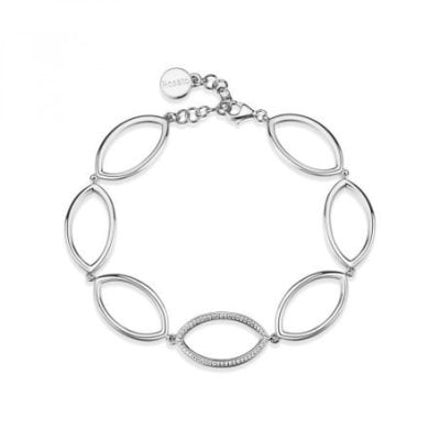 Rosato - Bracciale Morbido - Argento - Cubic Zirconia