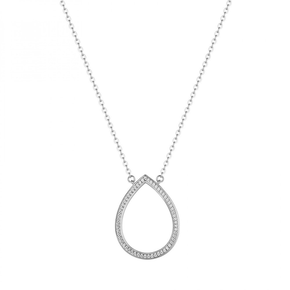 Rosato - Collana Corta - Argento - Cubic Zirconia