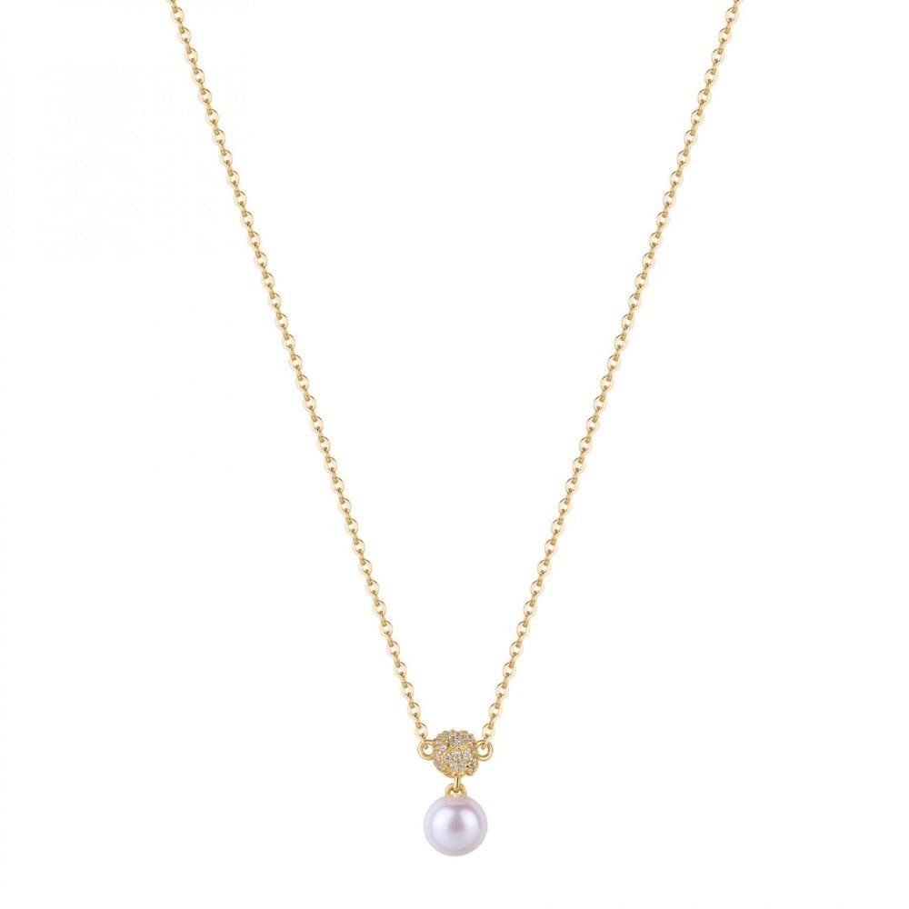 Rosato - Collana Corta - Argento - Oro Giallo