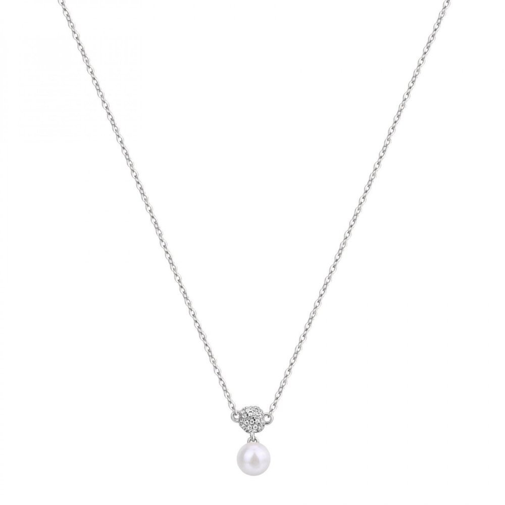 Rosato - Collana Corta - Argento - Azzurra