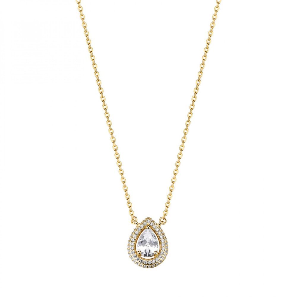 Rosato - Collana Corta - Argento - Oro Giallo