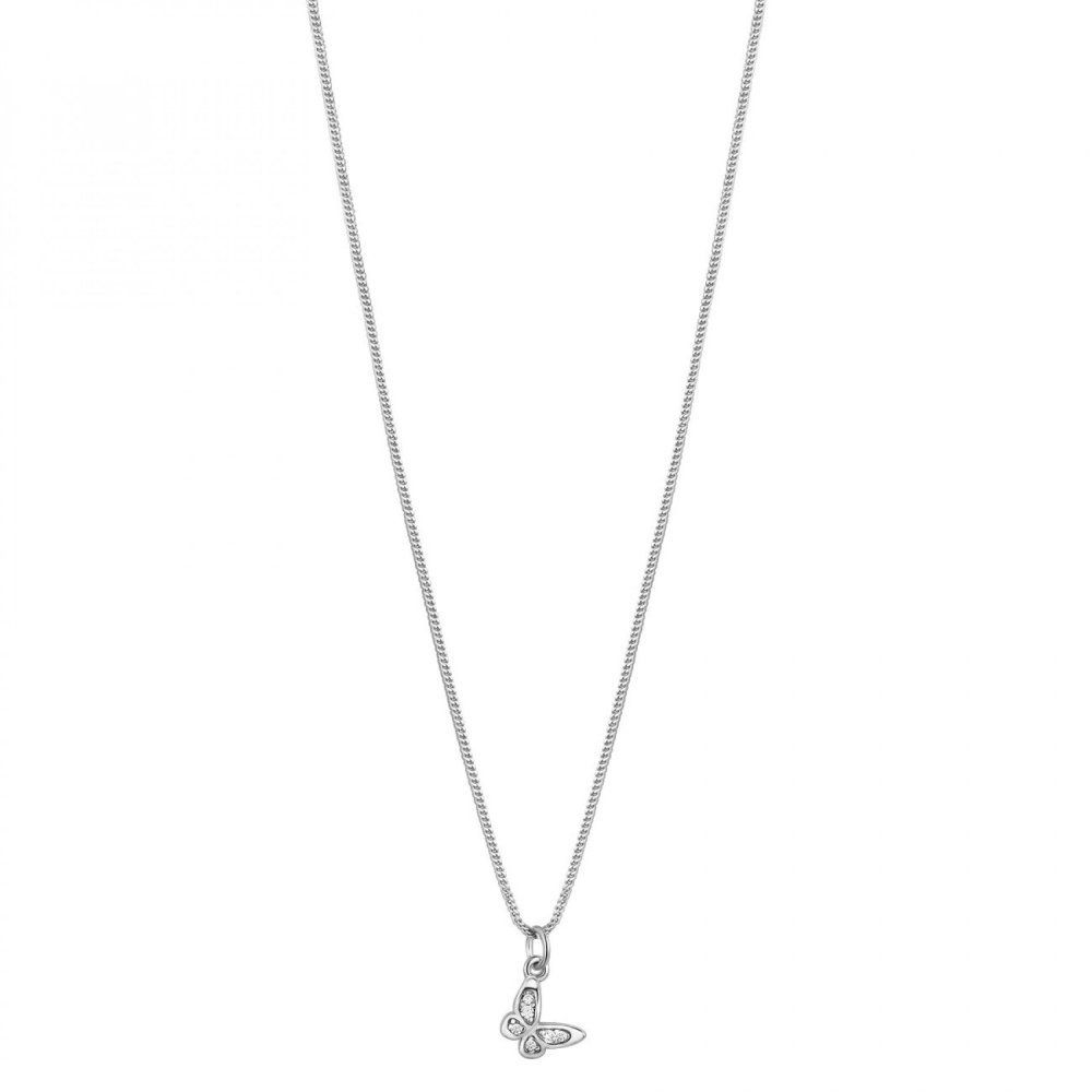 Rosato - Collana Farfalla - Argento - Cubic Zirconia