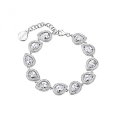 Rosato - Bracciale Morbido - Argento - Cubic Zirconia