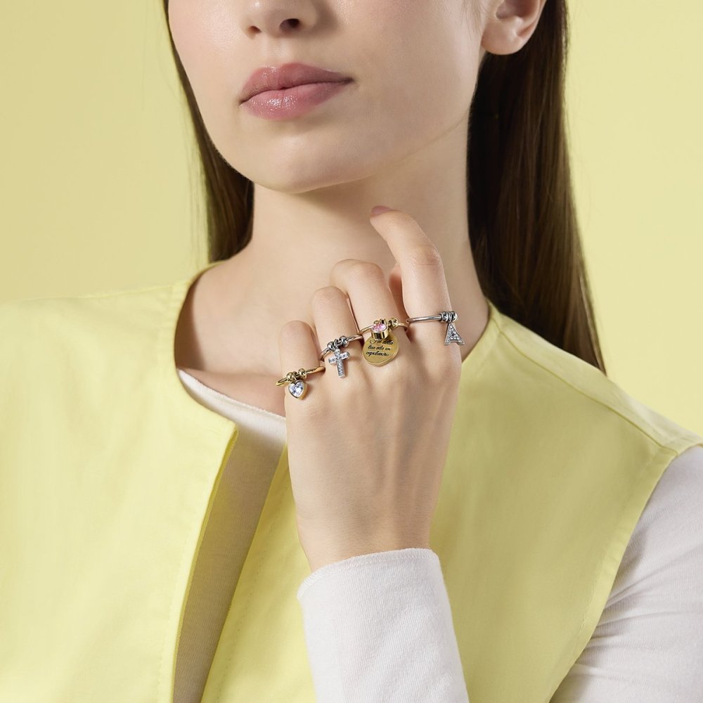 Kidult - Anello Acciaio 316L - Misura 15