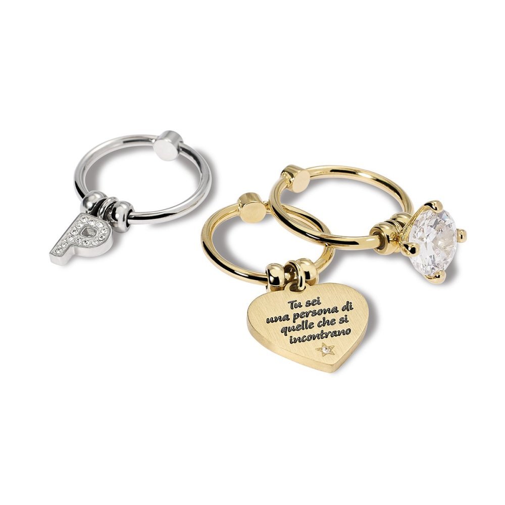 Kidult - Anello Acciaio 316L - Misura 15