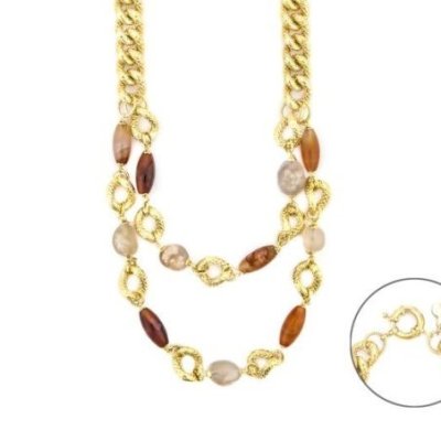 4Us Cesare Paciotti - Collana Agata - Elegante Design