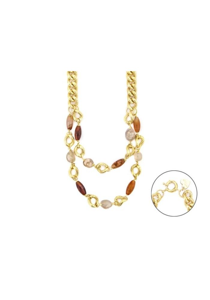 4Us Cesare Paciotti - Collana Agata - Elegante Design