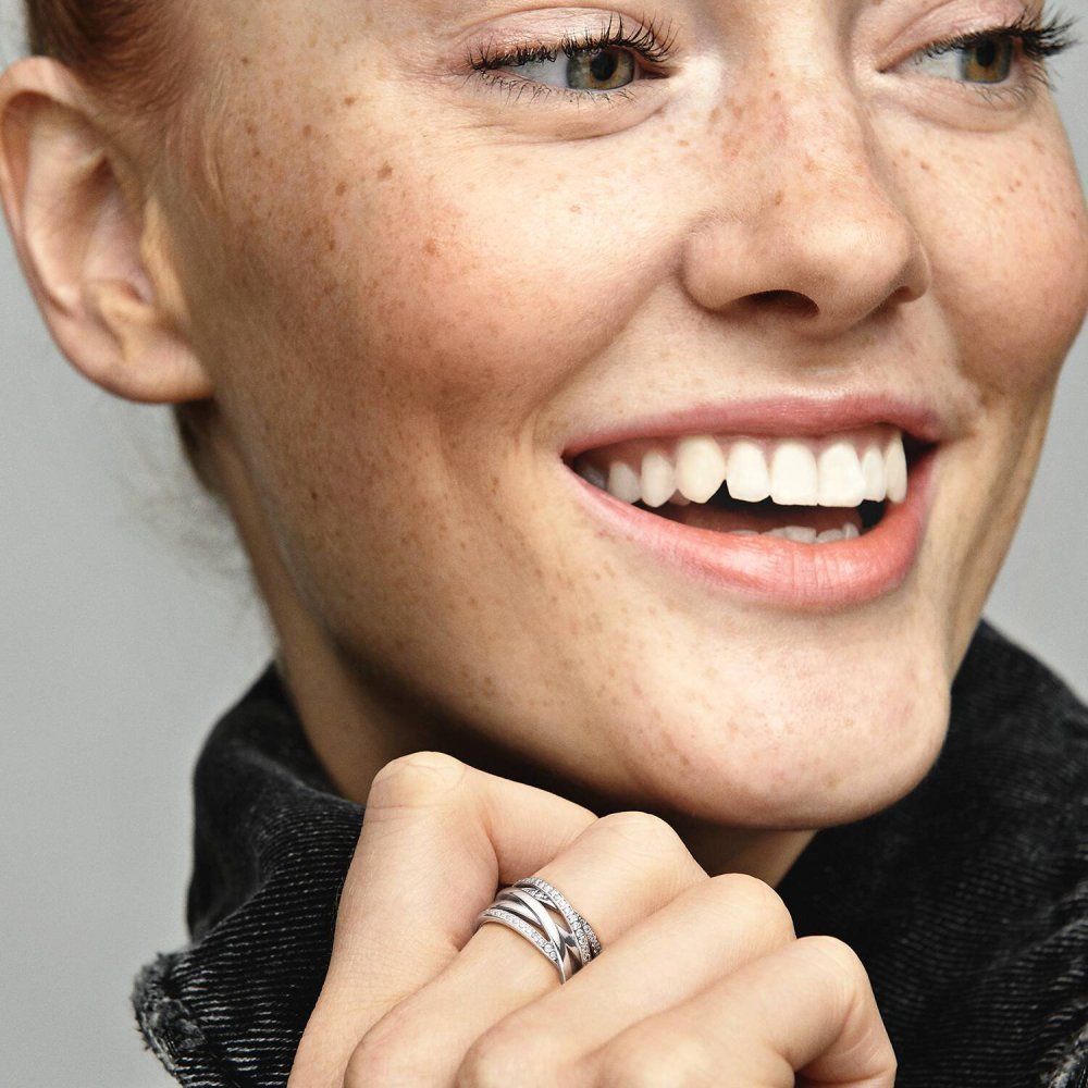 Anello Fascia Intrecciata