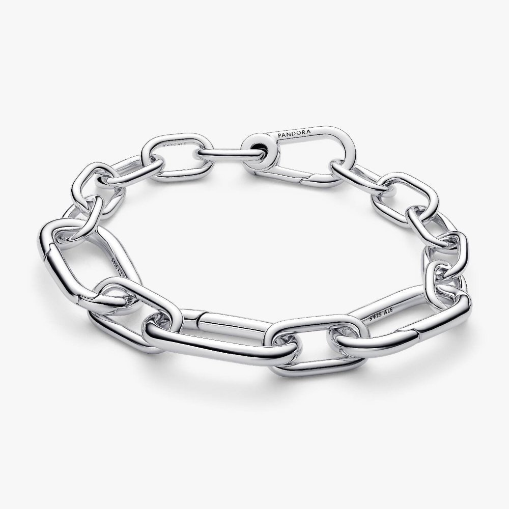 Bracciale Maglia Link Grande con 3 Link Apribili Pandora ME