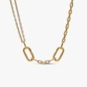 Collana Doppia Maglia Link Pandora ME