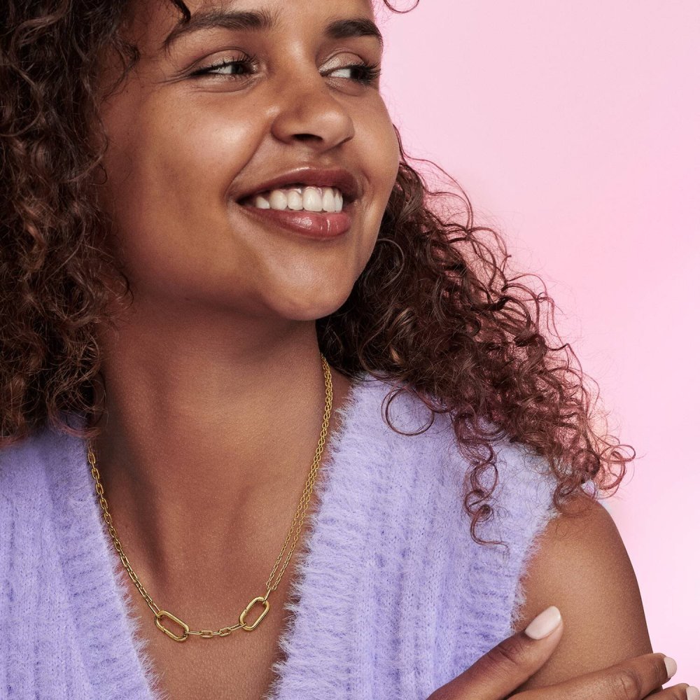 Collana Doppia Maglia Link Pandora ME