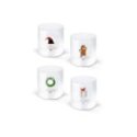 Wd Lifestyle - Bicchiere Vetro - Decoro Casuale - Unico