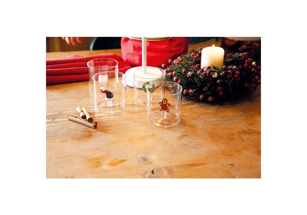 Wd Lifestyle - Bicchiere Vetro - Decoro Casuale - Unico