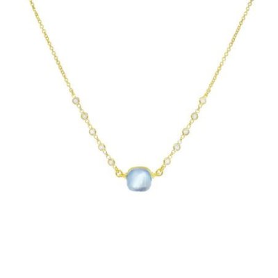 Alisei Milano - Collana Quadrata - Bianco Latte