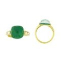 Alisei Milano - Anello Quadrato - Verde - Elegante