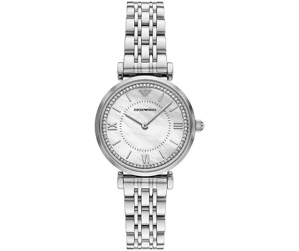 Emporio Armani - Orologio Donna - Acciaio - Bianco