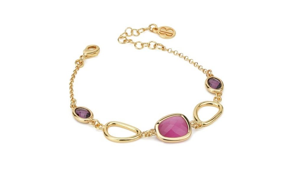 Boccadamo - Bracciale Xb1041Dr - Oro Giallo - Cristalli