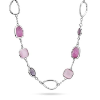 Boccadamo - Girocollo Cristalli - Ametista - Rosa