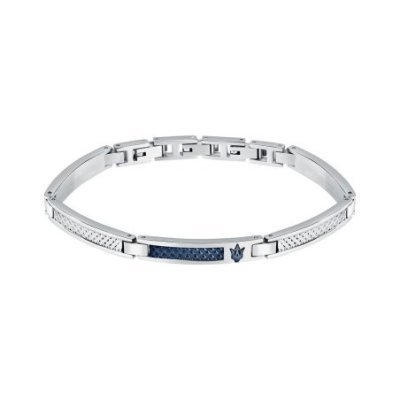 Maserati Gioielli - Bracciale Iconic - Uomo - Acciaio