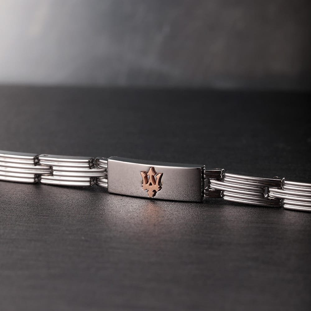 Maserati Gioielli - Bracciale Jewels - Uomo - Acciaio