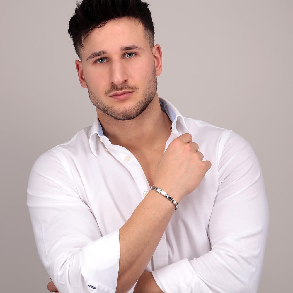 Maserati Gioielli - Bracciale Jewels - Uomo - Acciaio