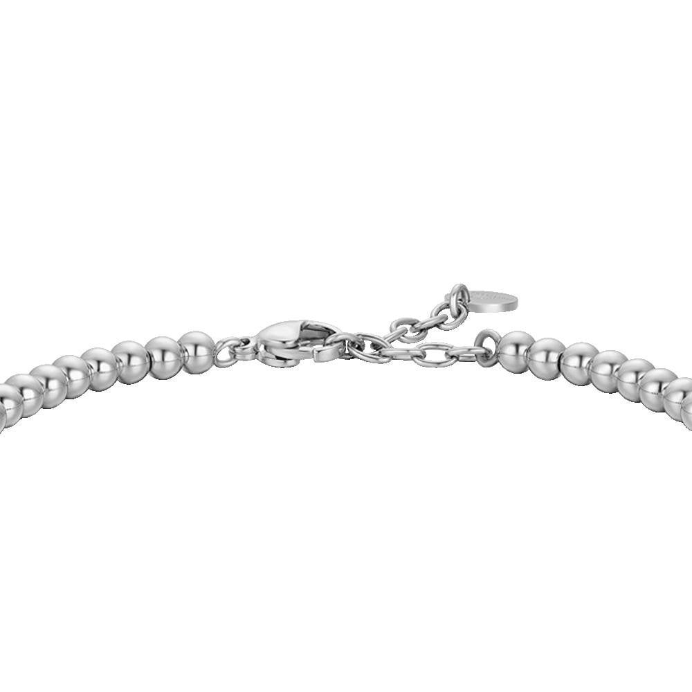 Luca Barra - Bracciale Uomo - Acciaio - Ematite