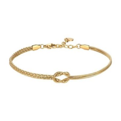 Luca Barra - Bracciale Uomo - Acciaio Ip Gold