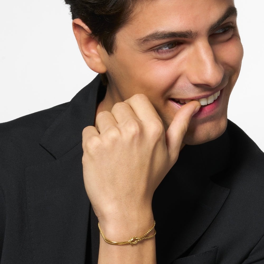 Luca Barra - Bracciale Uomo - Acciaio Ip Gold