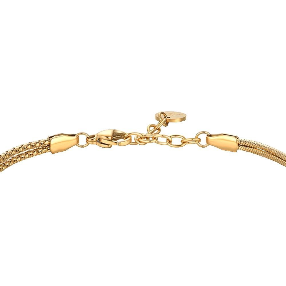 Luca Barra - Bracciale Uomo - Acciaio Ip Gold