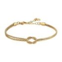 Luca Barra - Bracciale Nodo - Acciaio Ip Gold