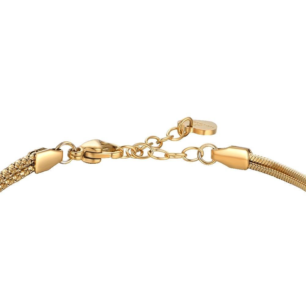 Luca Barra - Bracciale Nodo - Acciaio Ip Gold