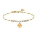 Luca Barra - Bracciale Cuore - Acciaio Ip Gold