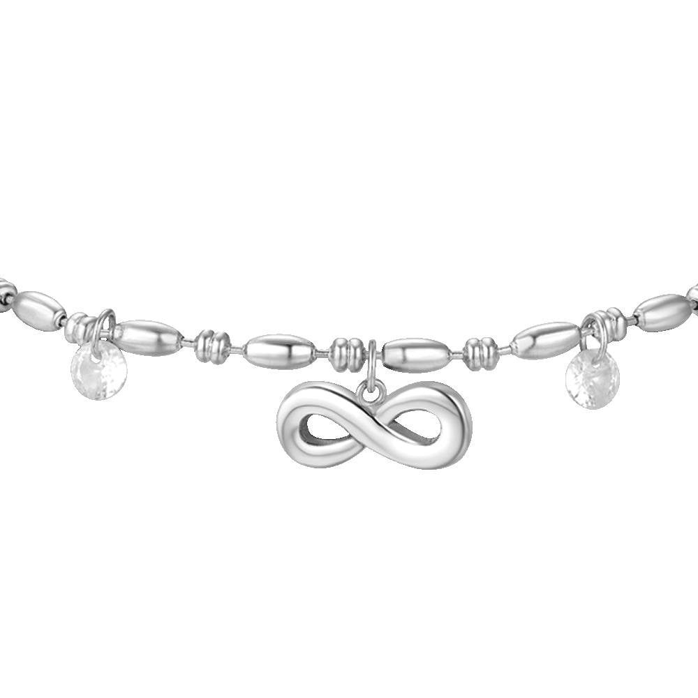 Luca Barra - Bracciale Donna - Acciaio - Zirconi