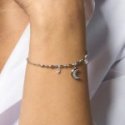 Luca Barra - Bracciale Donna - Acciaio - Luna E Zirconi