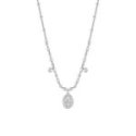 Luca Barra - Collana Donna - Acciaio - Zirconi
