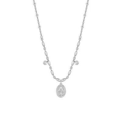 Luca Barra - Collana Donna - Acciaio - Zirconi