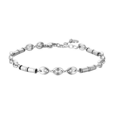 Luca Barra - Bracciale Uomo - Acciaio - Ematite