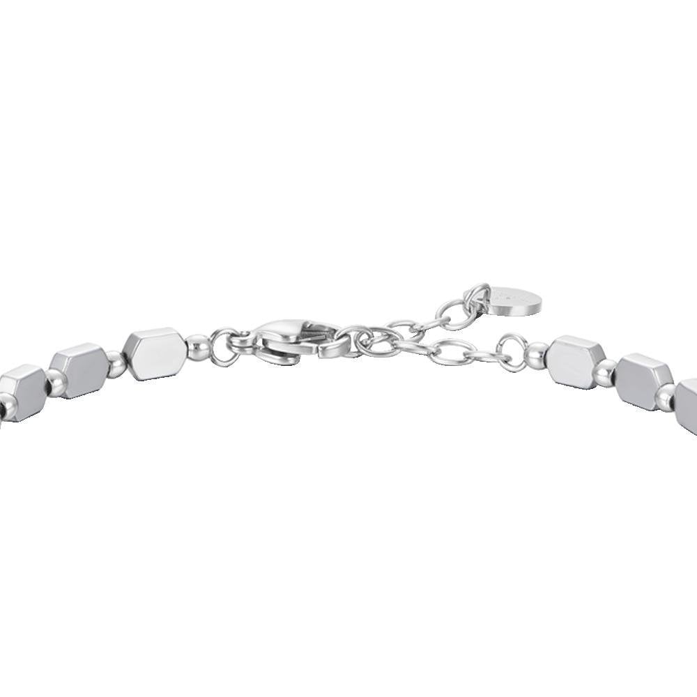 Luca Barra - Bracciale Uomo - Acciaio - Ematite