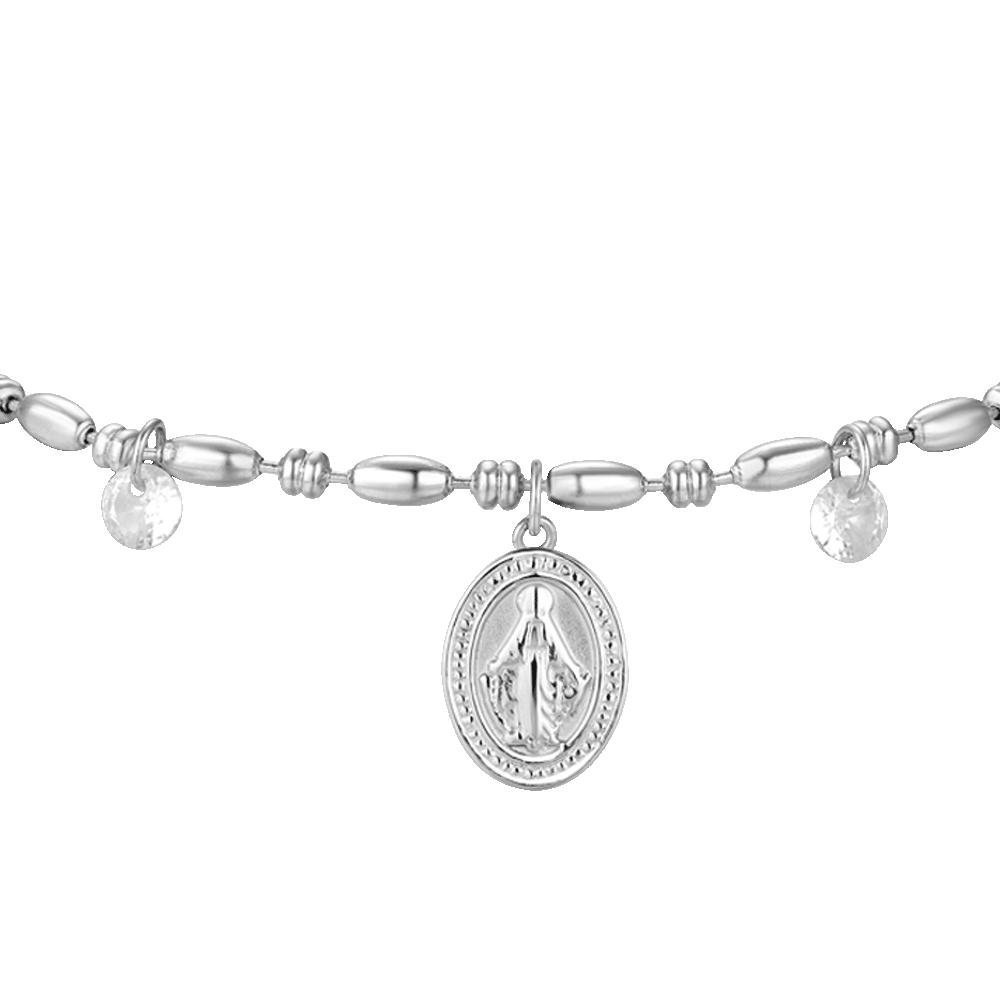 Luca Barra - Bracciale Donna - Acciaio - Zirconi