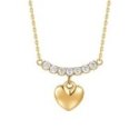 Luca Barra - Collana Donna - Acciaio Ip Gold - Cuore