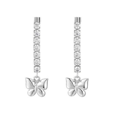 Luca Barra - Orecchini Donna - Acciaio - Zirconi