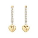 Luca Barra - Orecchini Donna - Acciaio Ip Gold - Cuore