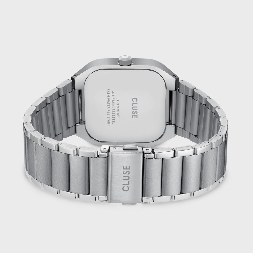 Cluse - Quadrus Watch - Verde - Argento